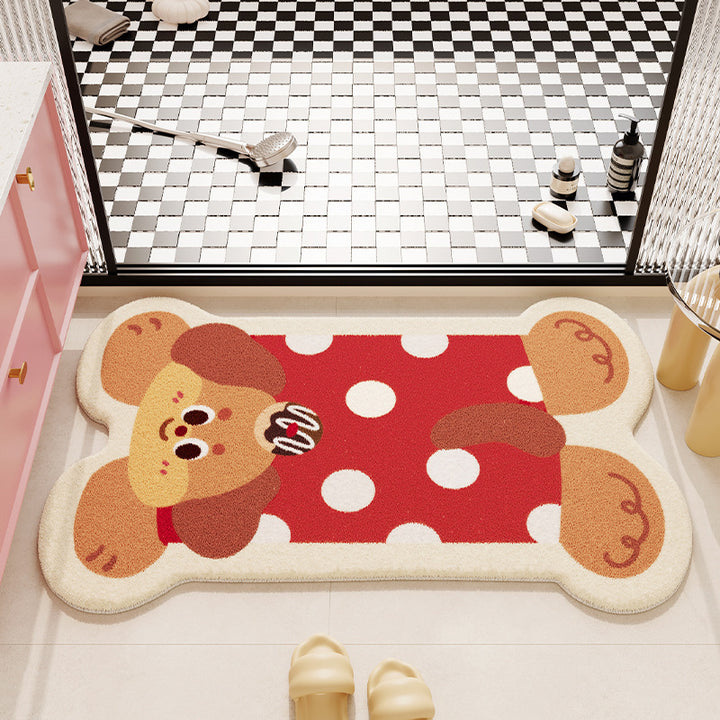 Cartoon Pluche Badmat