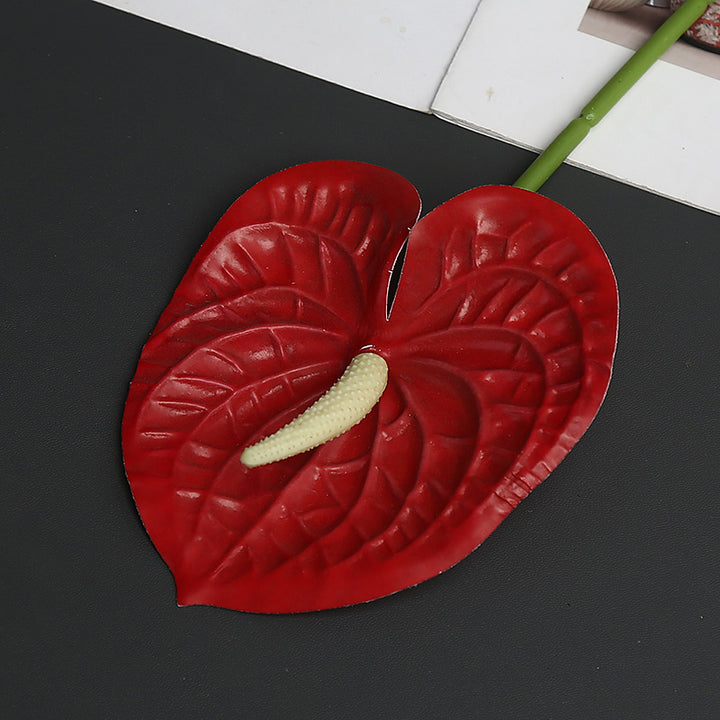 Elegante Faux Anthurium Bloem