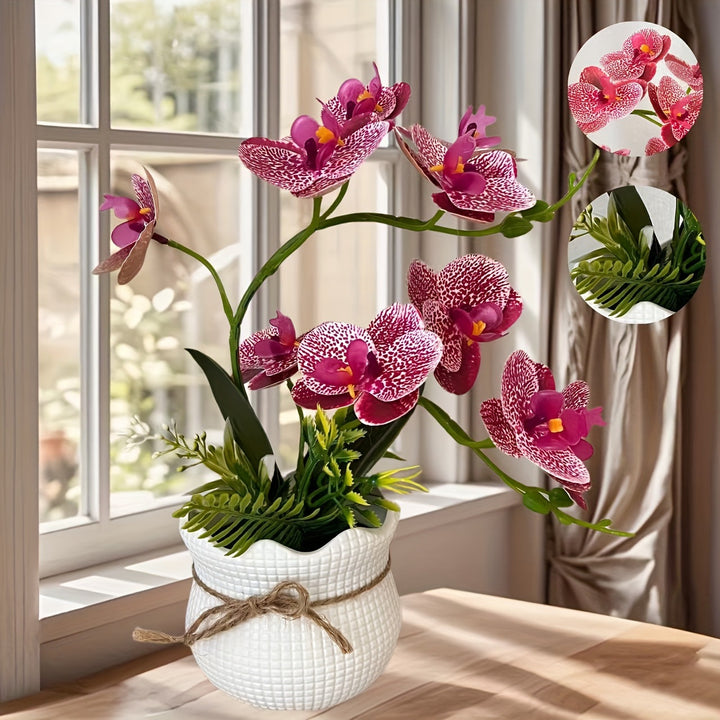 Decoratieve Kunstmatige Orchidee Arrangement 1790480695 voor Huisdecoratie