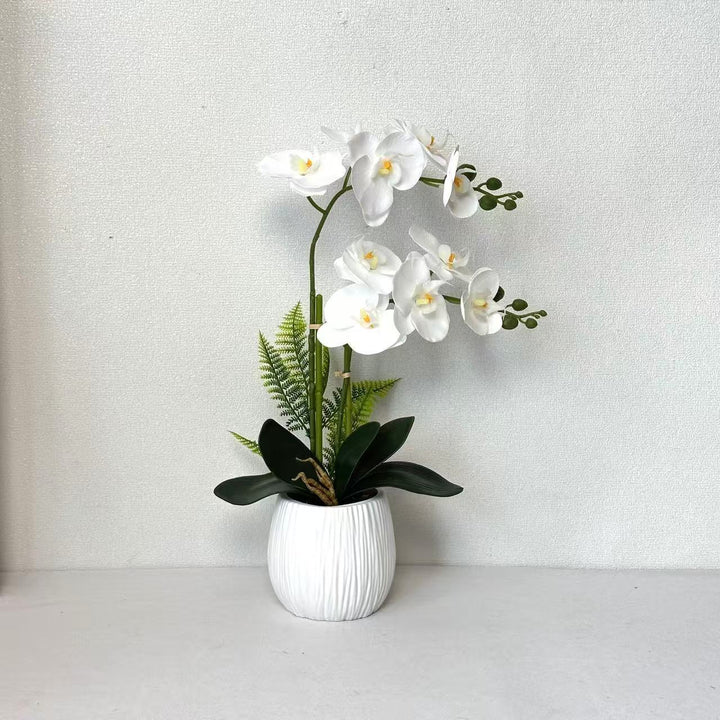 Faux Orchidee Plant Arrangement voor Huisdecoratie