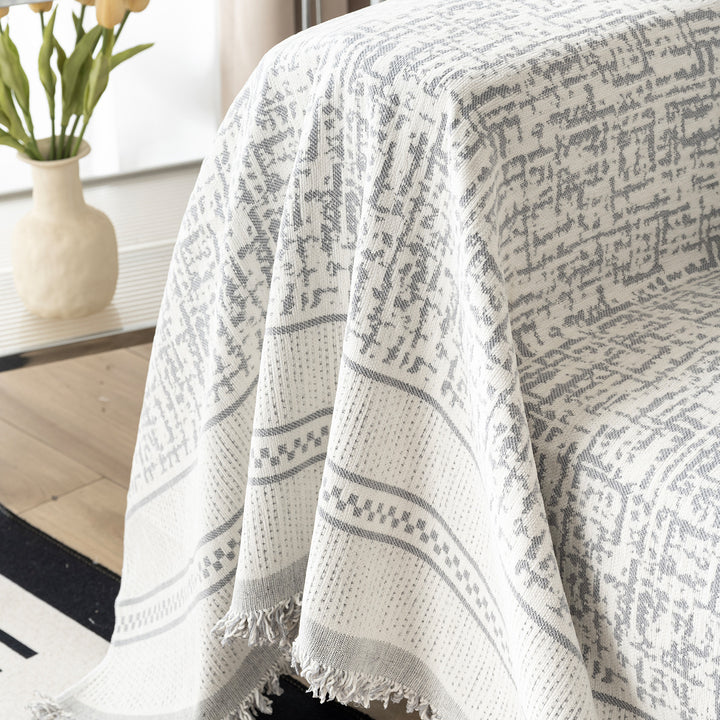 Textured Sofa Cover Deken