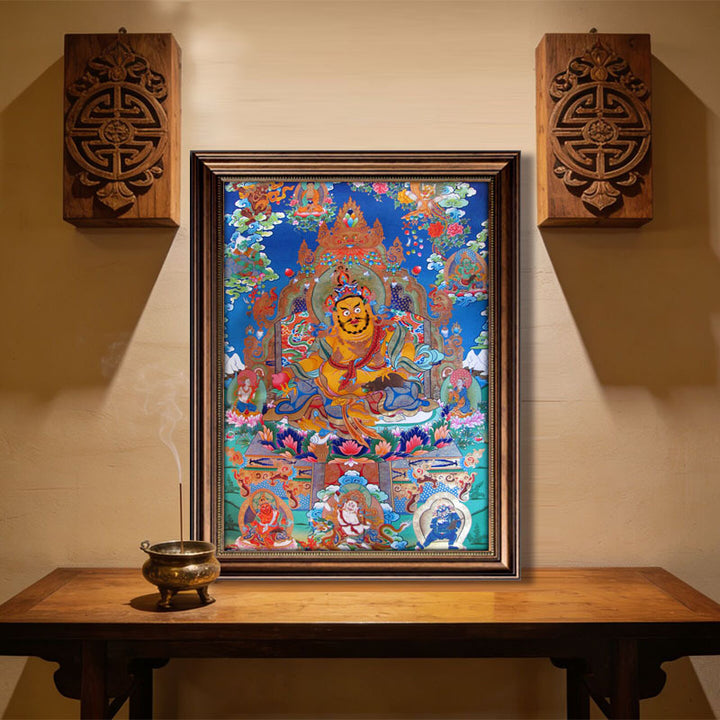 Intricate Religieuze Canvas Kunstwerk