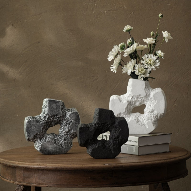 Artistiek Abstracte Keramische Sculptuur