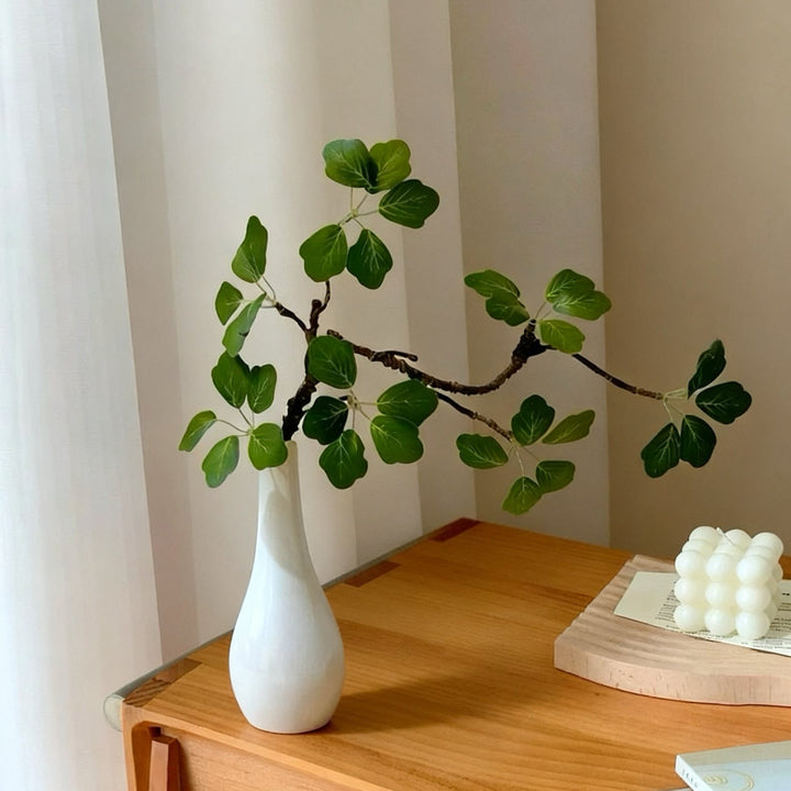 Decoratieve Nep Gele Blad Arrangement voor Woondecoratie