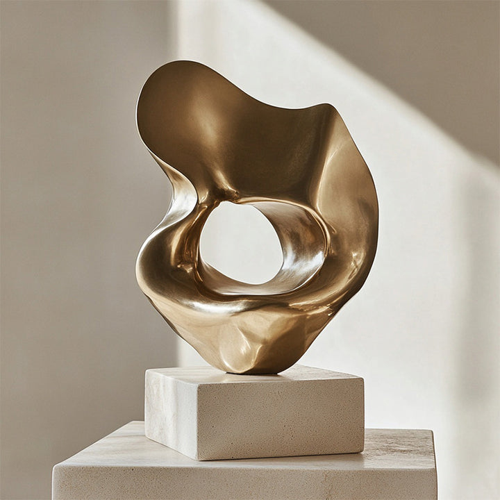 Moderne Abstracte Gedraaide Sculptuur