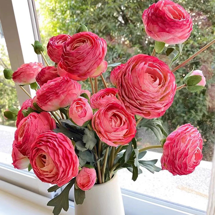 Levensechte Ranunculus Bloemarrangement