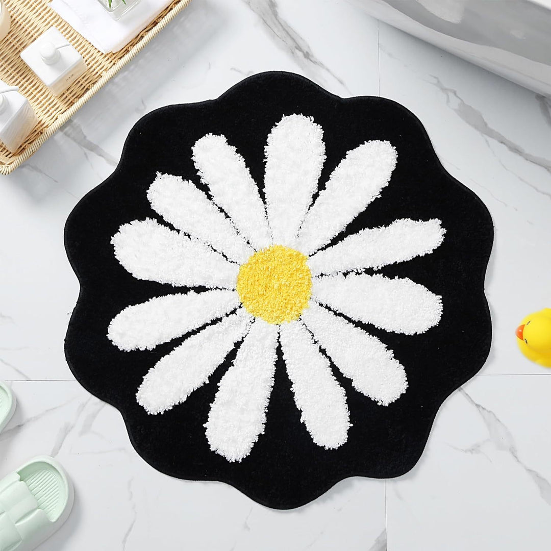 Bloemenvorm Badmat