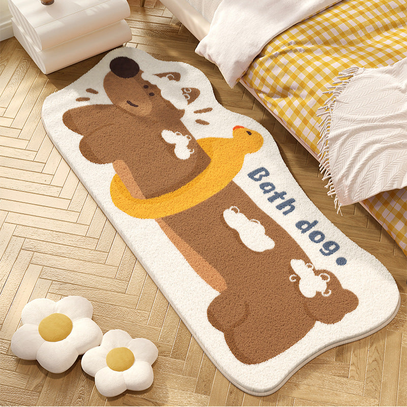 Schattige Dierenthema Bureau Mat voor Thuiswerkplek