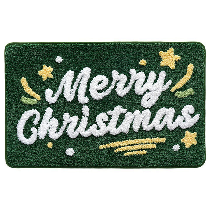 Kerst-Themed Badmat