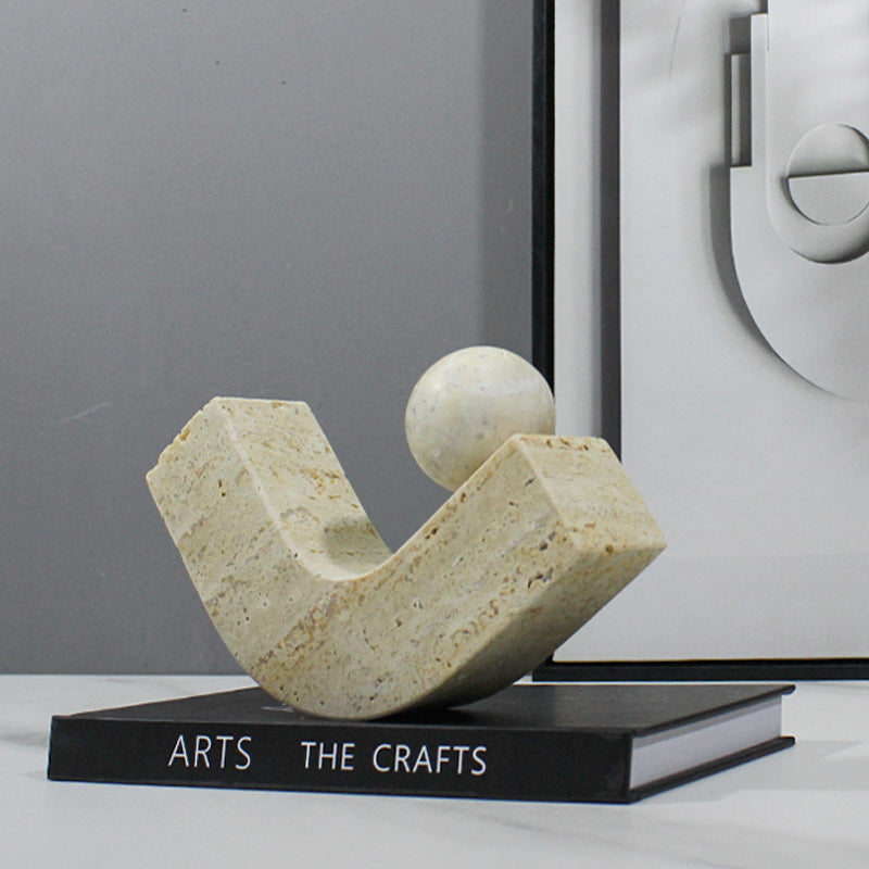 Abstract Sculpturaal Decoratief Stuk