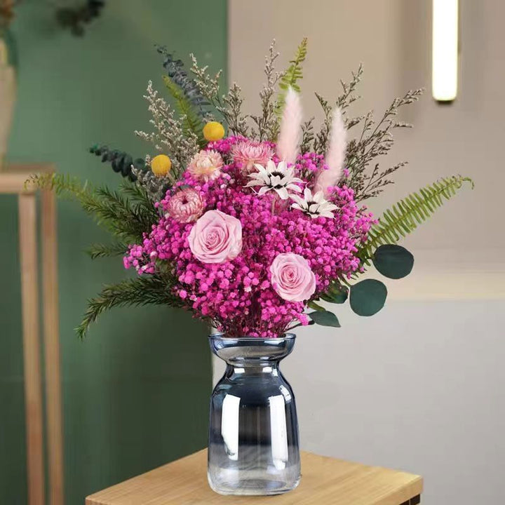 Decoratieve Gedroogde Bloemen Boeket Arrangement