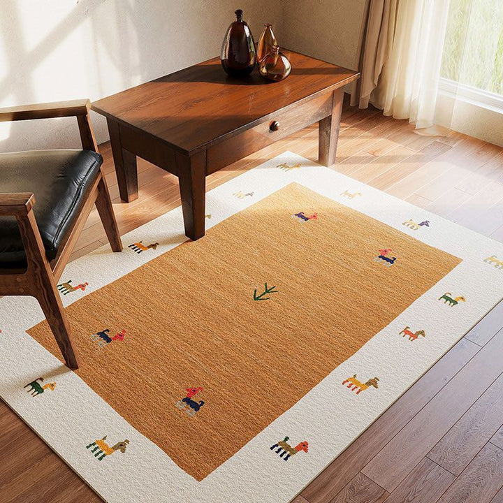 Huisdecoratieve vloerkleed voor binnenvloerdisplay