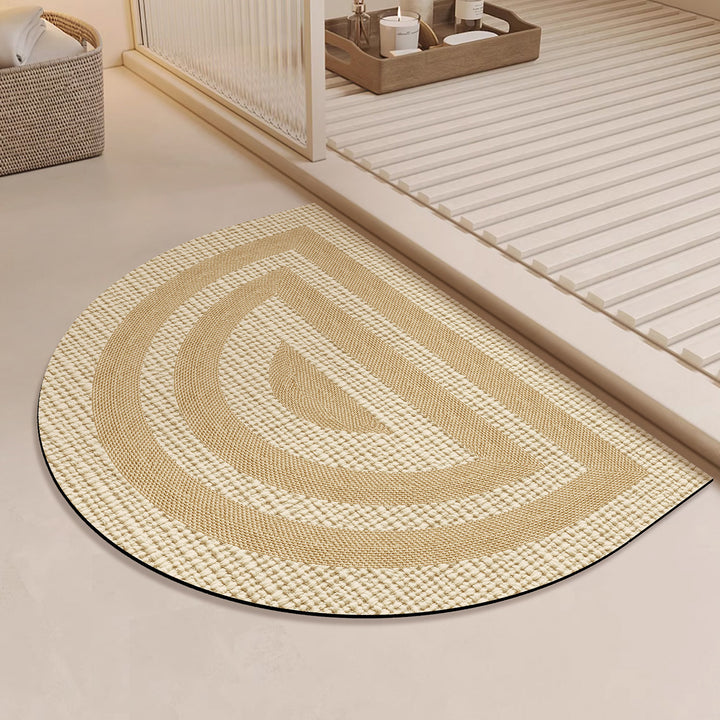 Ronde Badkamer Area Mat