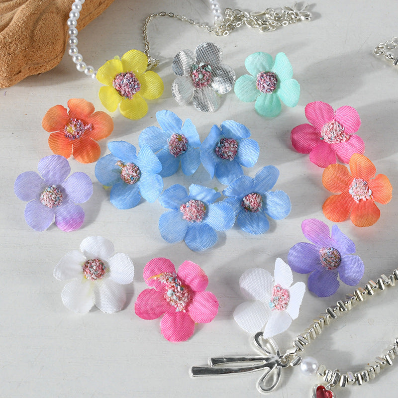 Glanzende Bloemige Haaraccessoires