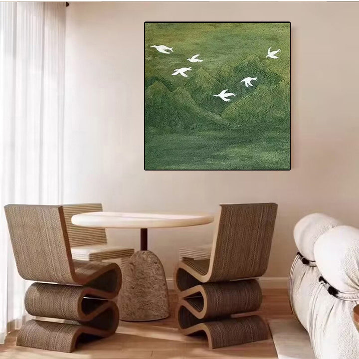 Abstract Landschap Canvas Kunst