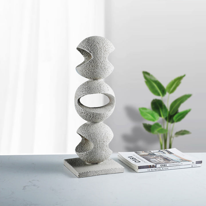 Artistieke Textuursteen Sculptuur