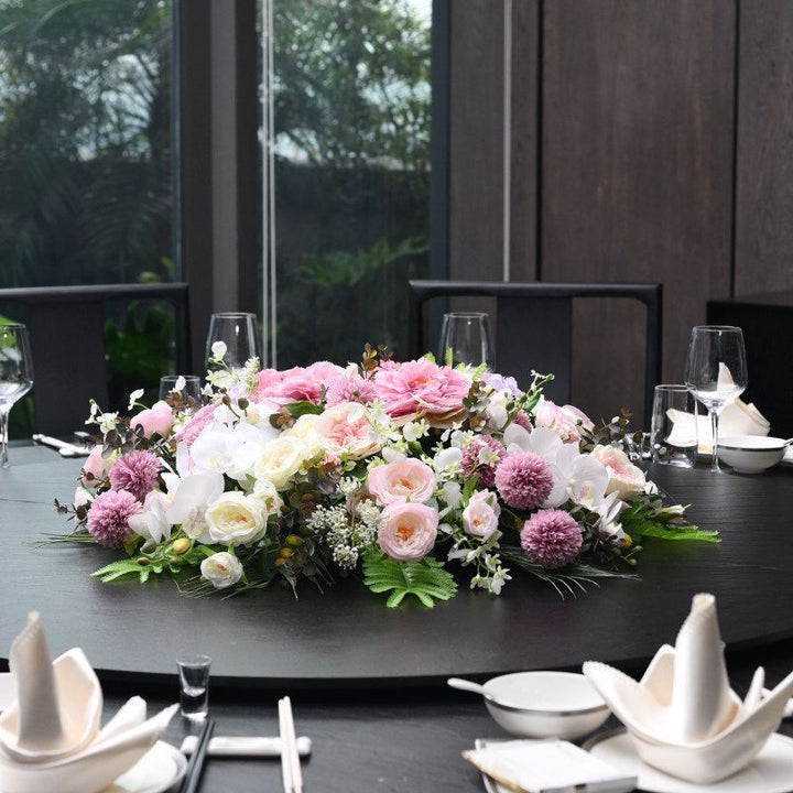 Luxe Bloemige Tafelstuk Arrangement