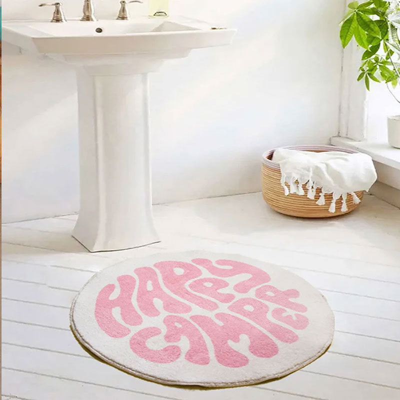 Hartvormige Badmat voor Badkamer Vloerdecor