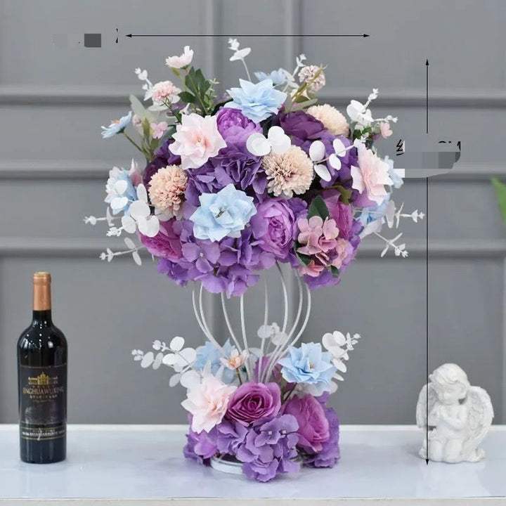 Elegante Decoratieve Bloemrijke Tafelstuk