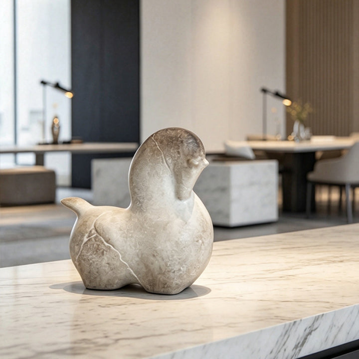 Abstract Decoratieve Vogel Sculptuur