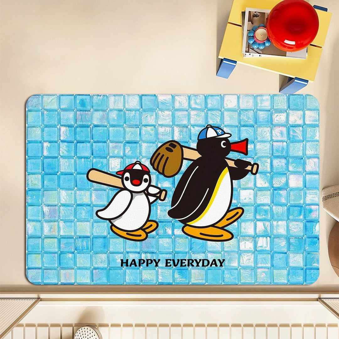 Leuke Pinguïn-Thema Deurmat