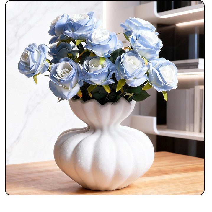 Decoratieve Sculpturale Vaasje voor Huishouddecoratie Display