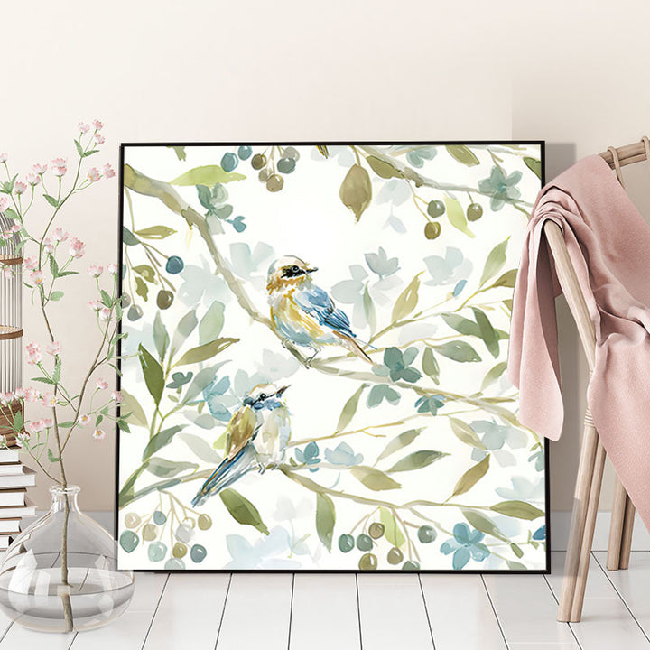 Bloemrijke Decoratie Wandkunst