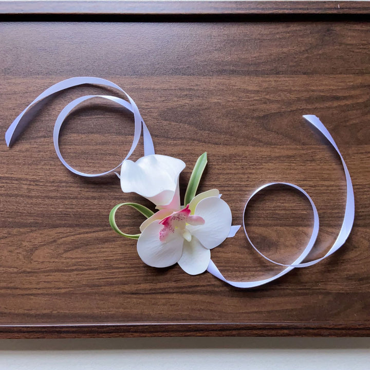 Elegante Orchidee Bloem Corsage