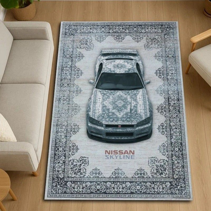 3D Auto Illusie Tapijt