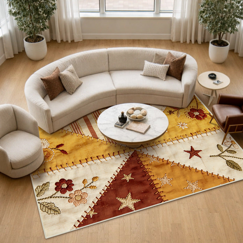 Decoratieve Patchwork Vloerkleed