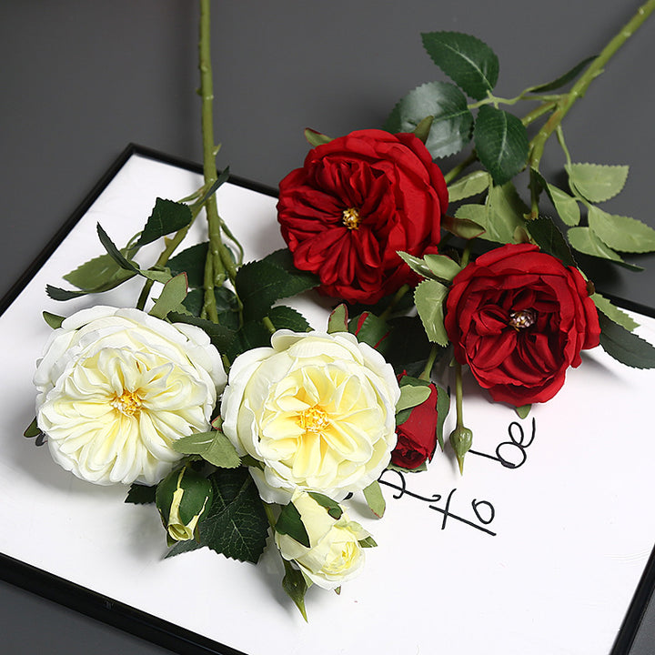 Luxueuze Zijde Rozen Bloemstuk