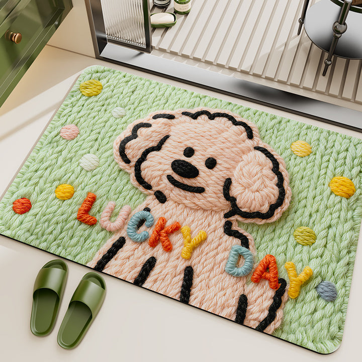 Speelse Dierenthema Vloerkleed