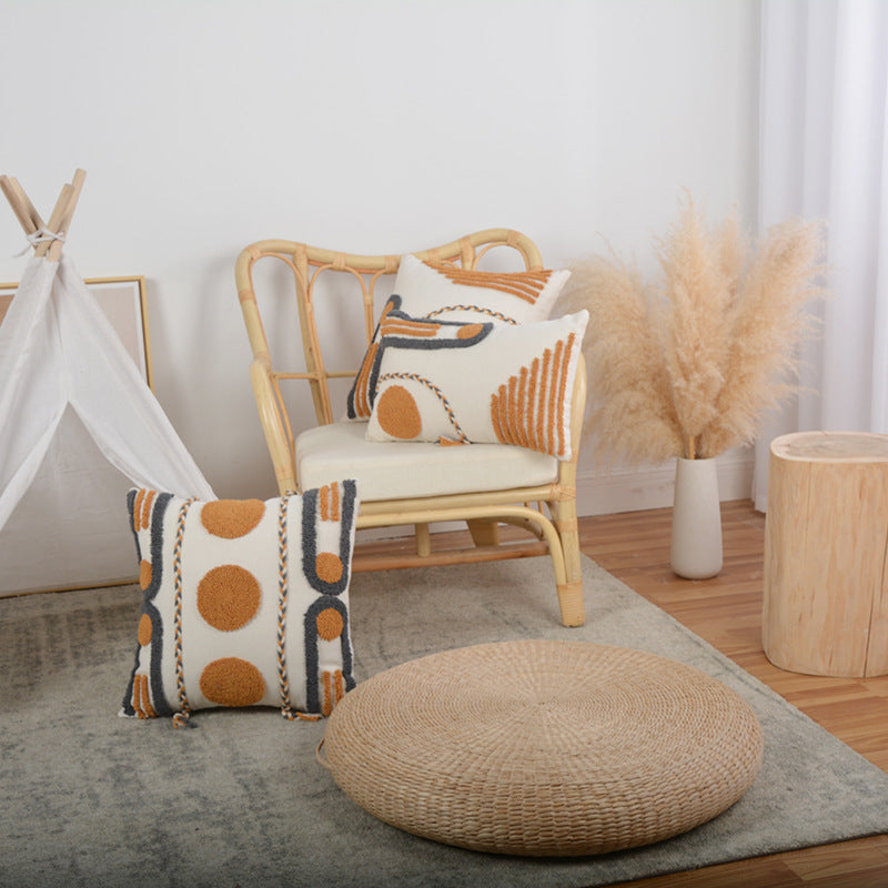 Geometrisch Patroon Decoratieve Sierkussen