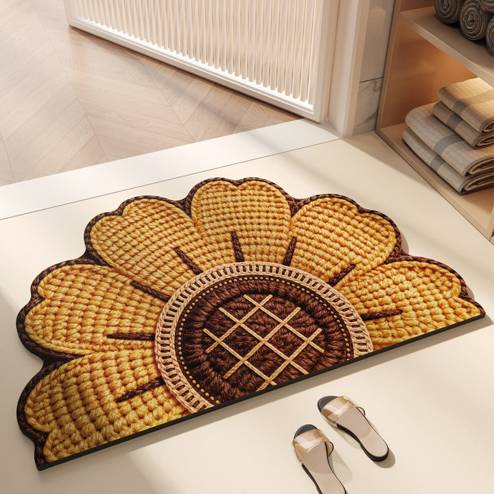 Florale Design Badmat