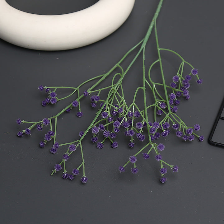 Kunstmatige Blauwe Bloemen Spray voor Woondecoratie
