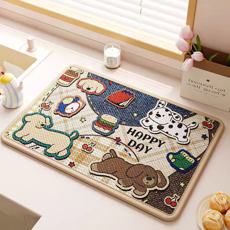 Vintage Woondecoratie Mat