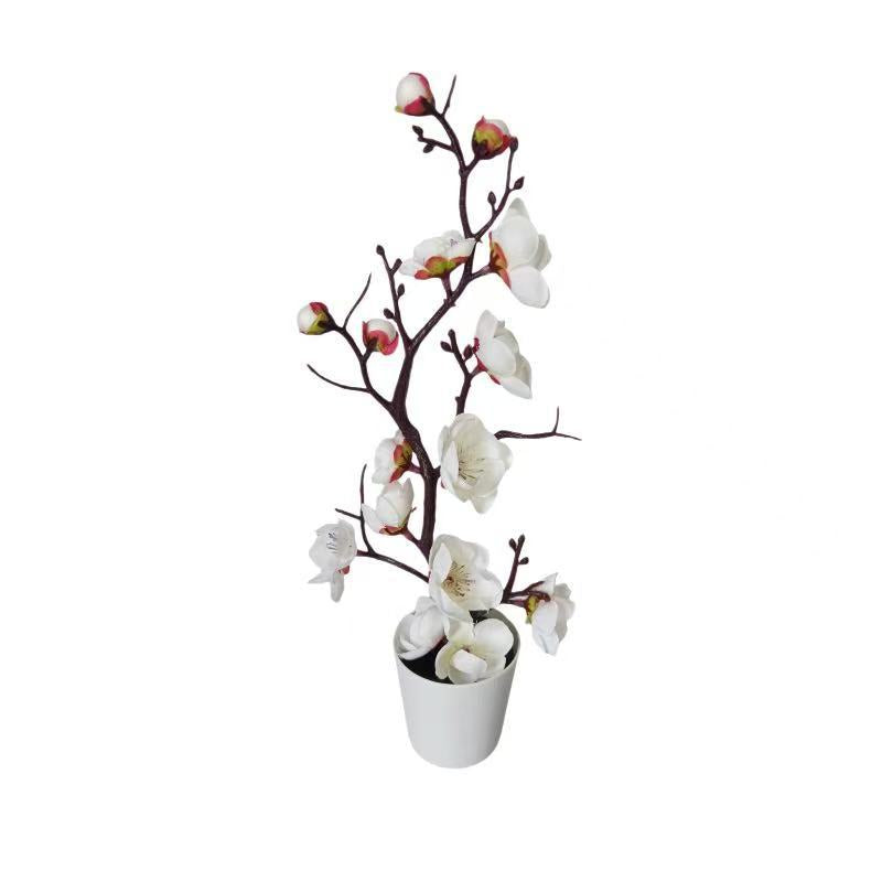 Levens echte Bloeiende Kunstmatige Orchidee Arrangement