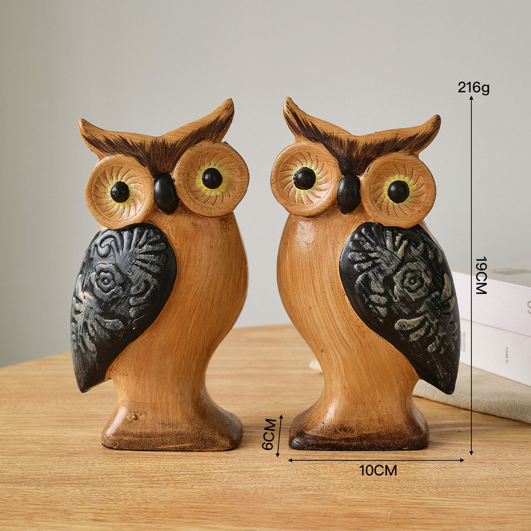 Decoratieve Uil Beeld Accentuering