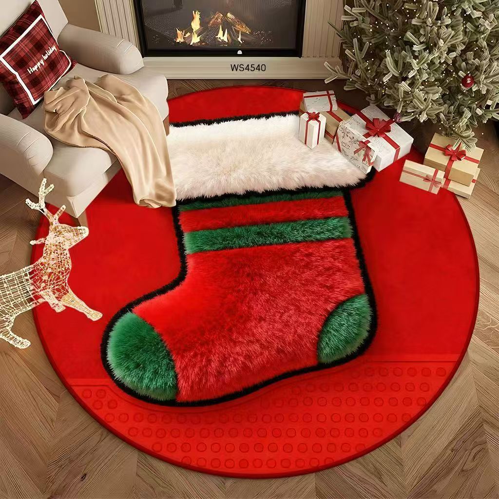 Feestelijke Ronde Vloerkleed