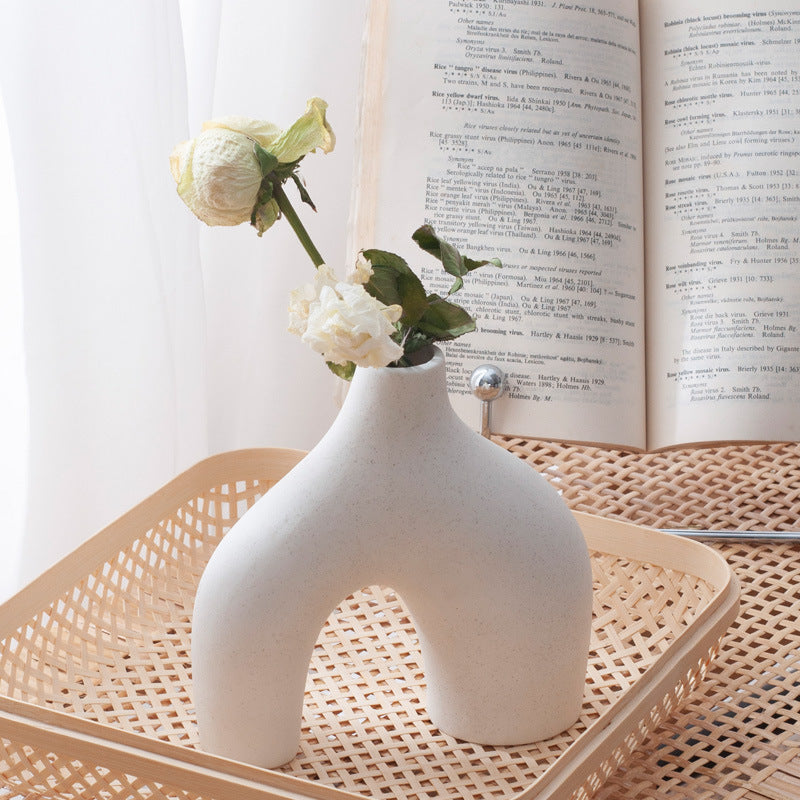 Abstract Sculptural Ceramic Vaas