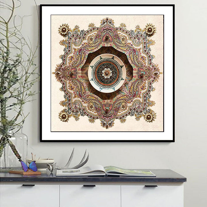 Decoratieve Woon Kunstafdruk