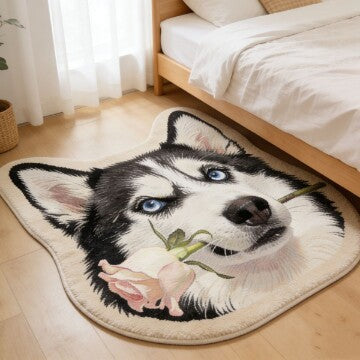 Dieren-vormige Pluche Vloerkleed