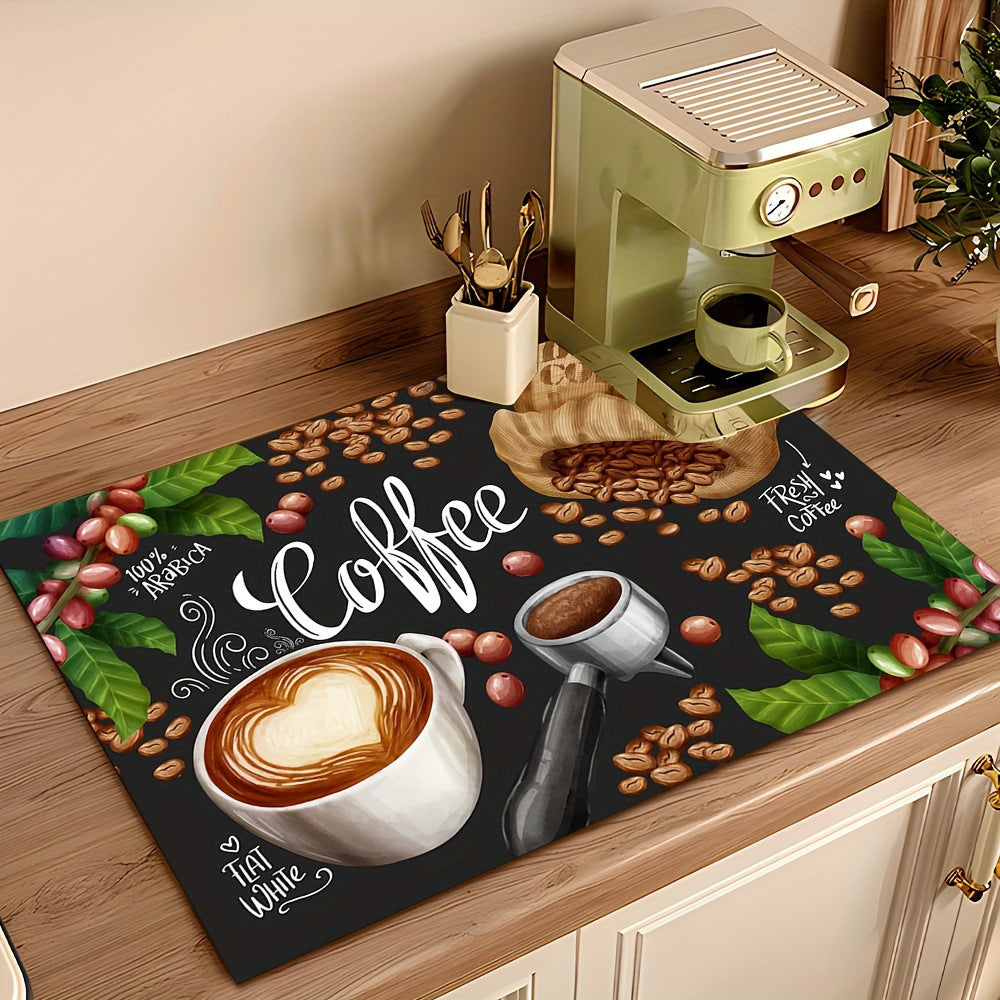 Koffie-Thema Keukenmat