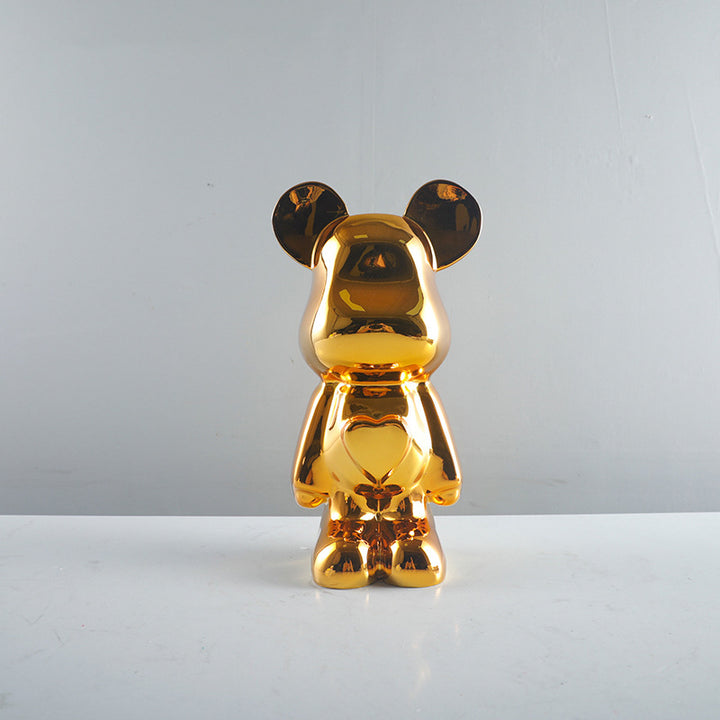 Decoratieve Gouden Beer Figurine