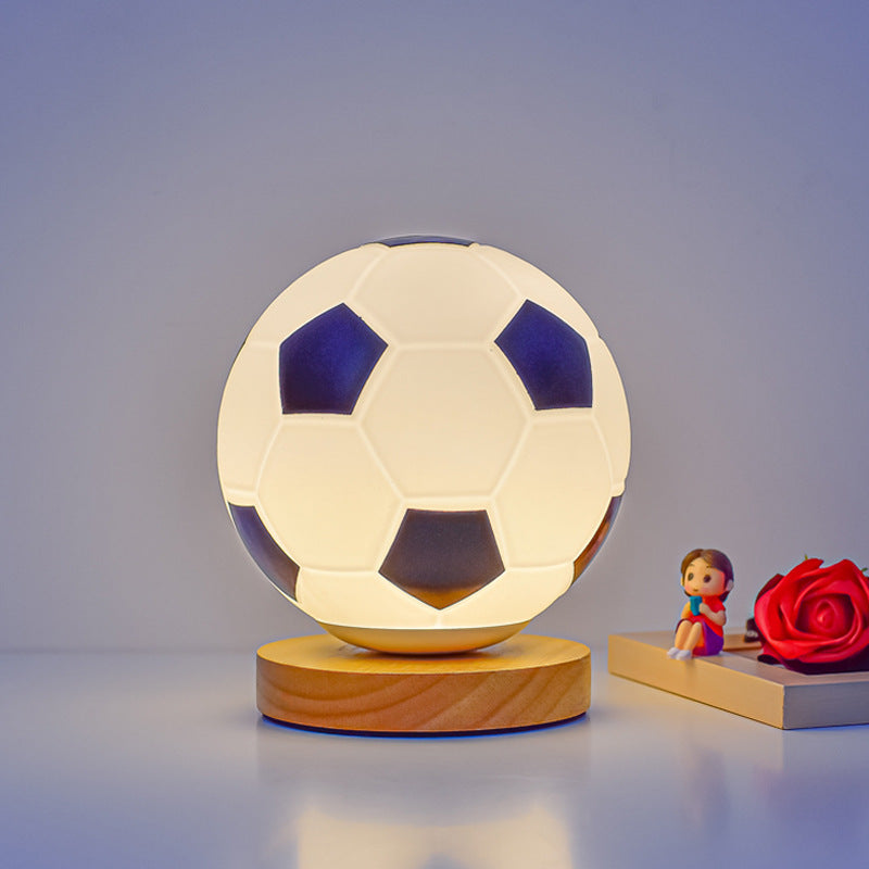 Voetbalvormige Tafellamp