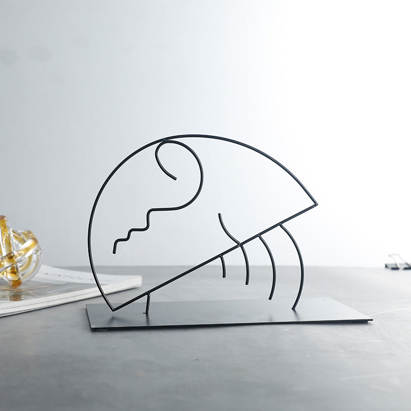 Moderne Abstracte Medusa Sculptuur