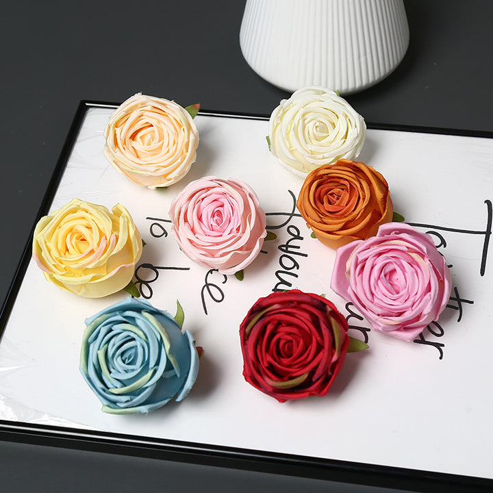 Decoratieve Satijnen Roos voor Huisdecoratie Display