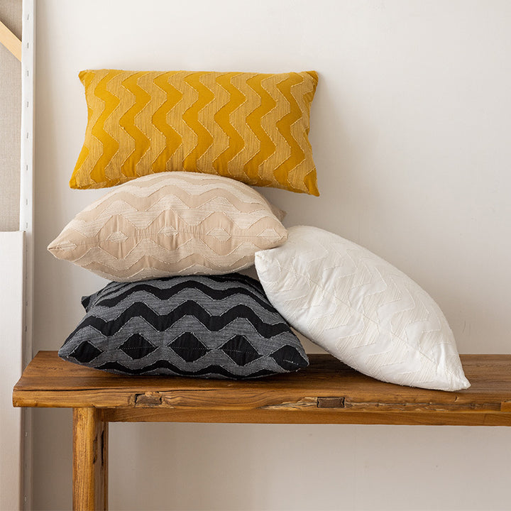 Chevron Patroon Textuur Kussen