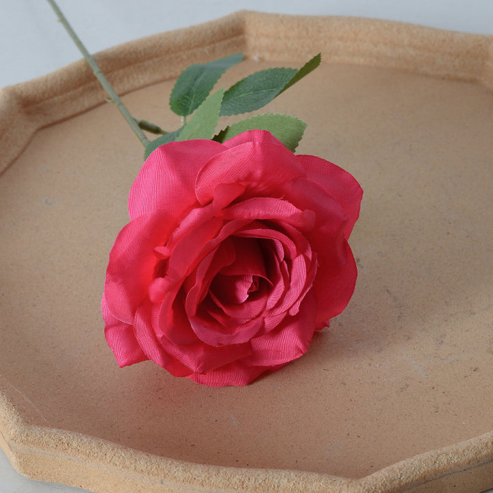 Elegante Zijde Rozen Haarsieraad