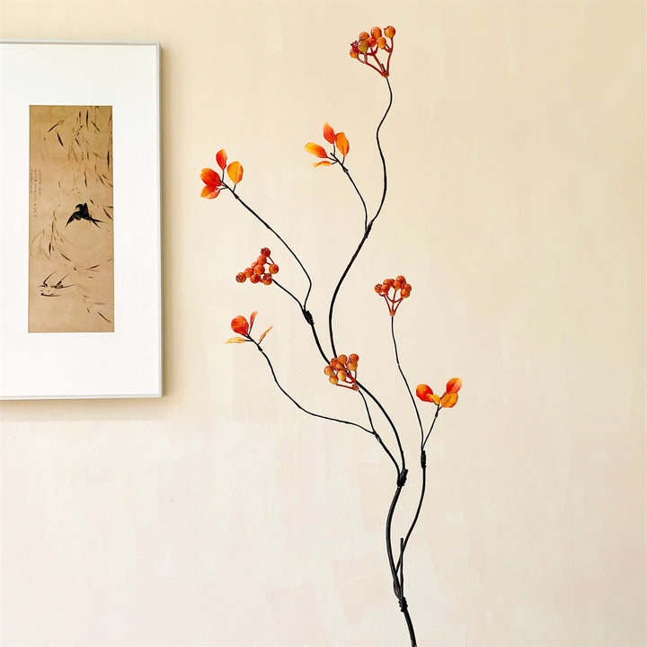 Decoratieve Bessenbloesemtak